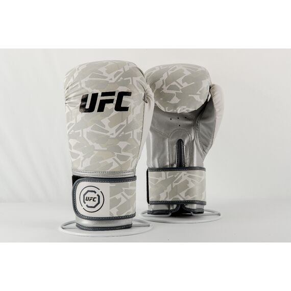 UFC Octagon Camo Gants de boxe, Couleur: Blanc, OZ: 14oz