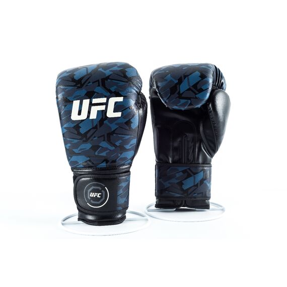 UFC Octagon Camo Gants de boxe, Couleur: Bleu, OZ: 14oz