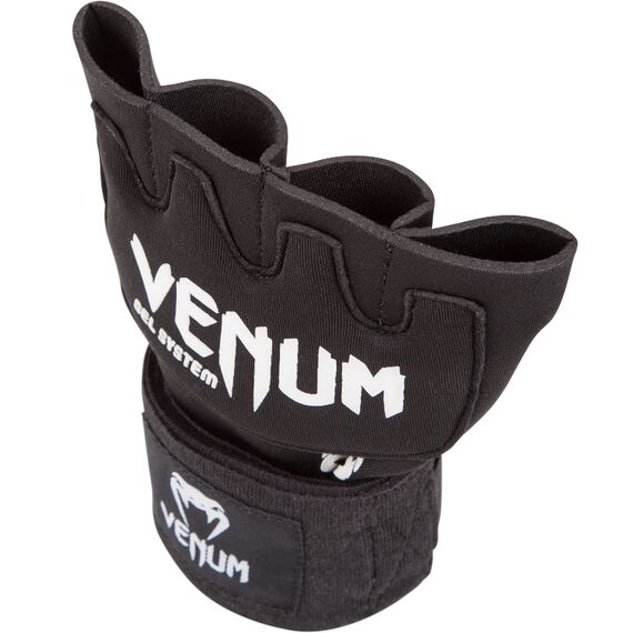 Venum Kontact Gel Glove Wraps - Black, Size: One Size, Colour: Weiss, 3 image