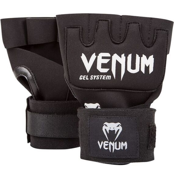 Venum Kontact Gel Glove Wraps - Black, Size: One Size, Colour: Weiss