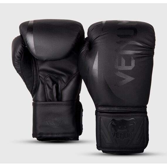 Venum Challenger 2.0 Kids Boxing Gloves - Black/Black, Colour: Schwarz, OZ: 4oz, 6 image