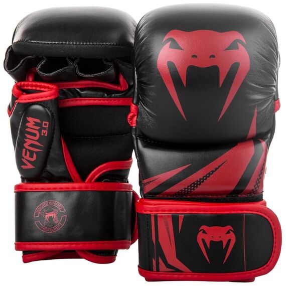MMA Sparring Handschue Challenger 3.0, Farbe: Rot, Grösse : S