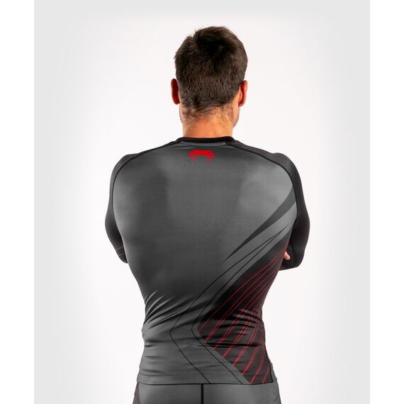 Venum Contender 5.0 Rashguard ong sleeves - Black/Red, Size: S, Colour: Schwarz, Size: S, 4 image