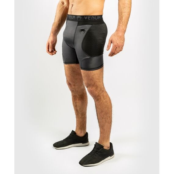 Venum G-Fit Compression Shorts - Grey/Black, Colour: Grey, Size: S, 2 image