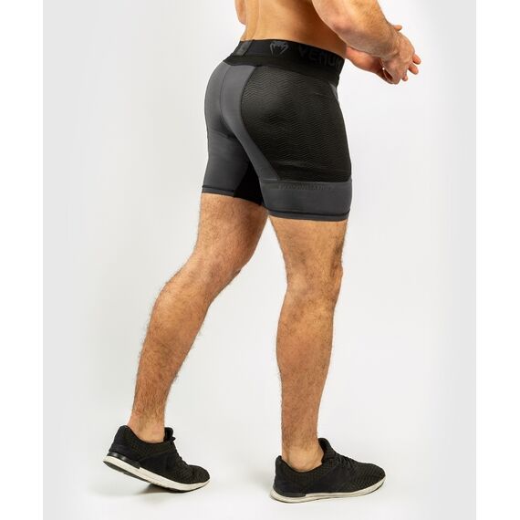 Venum G-Fit Compression Shorts - Grey/Black, Colour: Grey, Size: S, 4 image