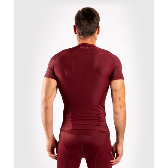 T-Shirt de Compression G-Fit  Manches Courtes, Couleur: Bordeaux, Taille ne pas utiliser: S, 4 image
