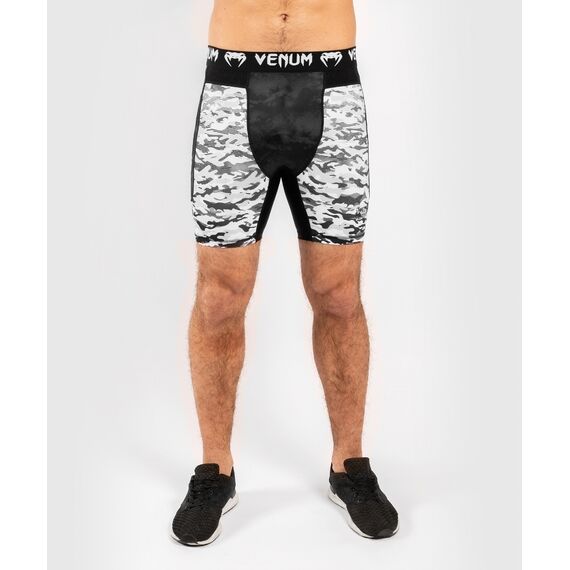Venum Defender Compression Short - Urban Camo, Colour: Weiss, Size: XL