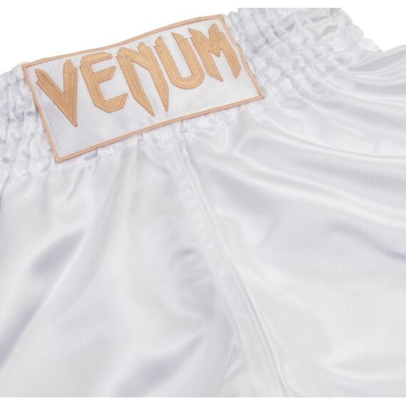 Venum Muay Thai Shorts Classic - White/Gold, Size: XL, Colour: Weiss, Size: XL, 4 image