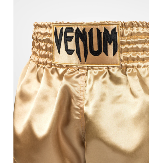 Muay Thaï Shorts Classic, Bekleidungsgrösse: M, Farbe: Gold, 4 image