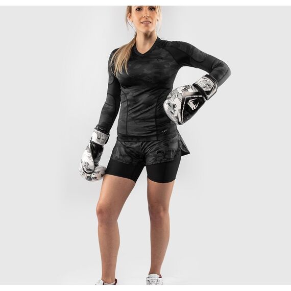 Venum Defender Hybrid Compression Short  - Black/Black, Colour: Schwarz, Size: M, 5 image
