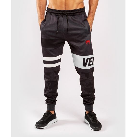 Venum Bandit Joggers - Black/Grey, Colour: Schwarz, Size: XL