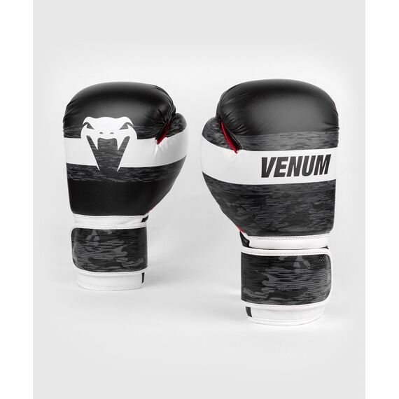 Venum Bandit Boxing Gloves - Black/Grey, Colour: Schwarz, OZ: 8oz