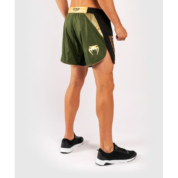 Venum x ONE FC Fightshorts - Khaki/Gold, Colour: Khaki, Size: XL, 4 image