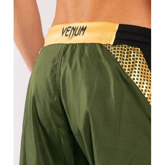 Venum x ONE FC Fightshorts - Khaki/Gold, Colour: Khaki, Size: XL, 7 image
