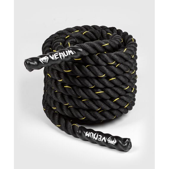 Corde Battle Rope Challenger, Taille: Taille unique, Couleur: Noir
