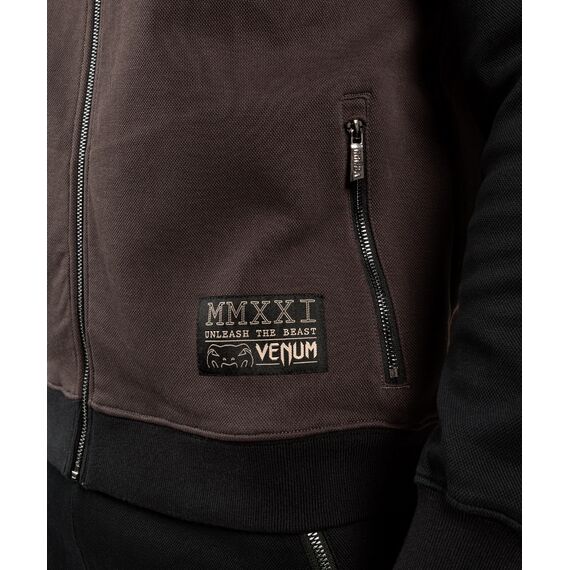 Venum Lions21 Track Jacket - Black/Grey - M, Colour: Schwarz, Size: M, 3 image