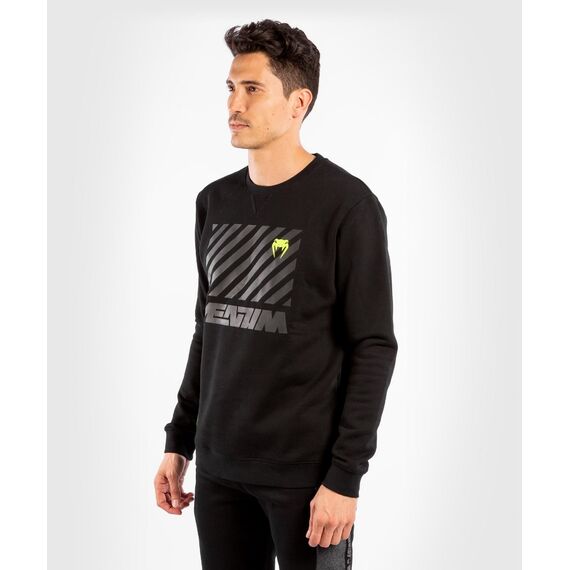 Venum Stripes Crewneck Sweatshirt, Colour: Schwarz, Size: L, 6 image