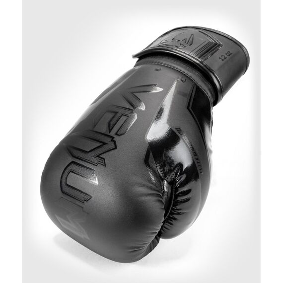 Venum Elite Evo Boxing Gloves - Black/Black - 10 Oz, Colour: Schwarz, OZ: 10oz, 3 image