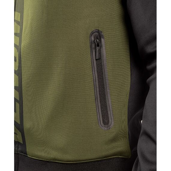 Venum Club 212 Track Jacket – Khaki/Black, Size: M, Colour: Schwarz, 8 image
