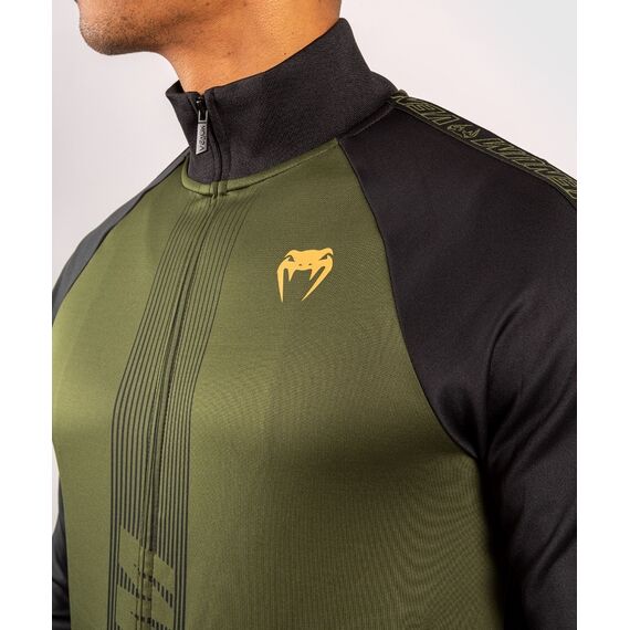 Venum Club 212 Track Jacket – Khaki/Black, Size: M, Colour: Schwarz, 9 image