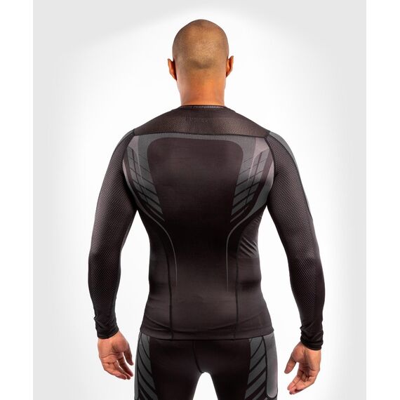Venum Athletics Rashguard Long Sleeves – Black/Gold, Size: XL, Colour: Schwarz, 4 image