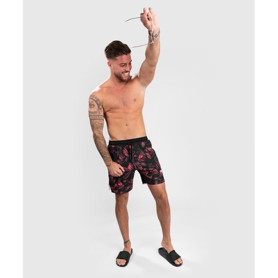 Badeshorts Venum Bali Jungle, Bekleidungsgrösse: XL, Farbe: Rot, 7 image