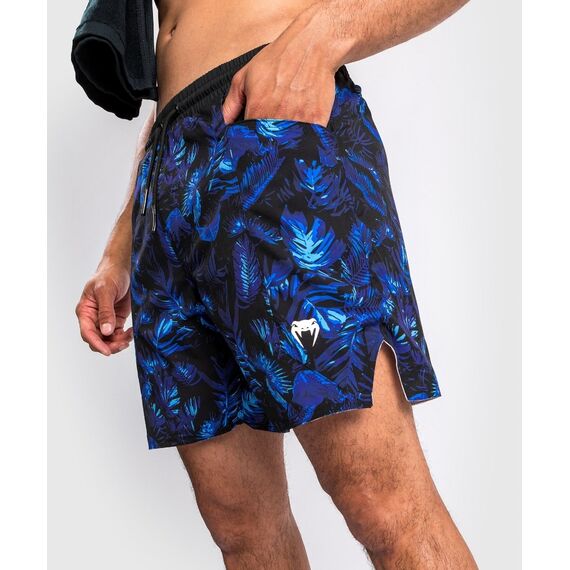 Short de bain Venum Bali Jungle, Taille: S, Couleur: Bleu, 4 image