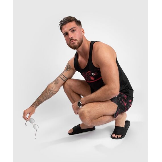 Venum Bali Jungle Dry Tech Tank Top - Red, Size: M, Colour: Rot, 4 image