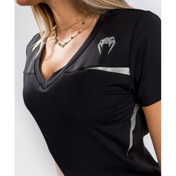 Venum Tempest 2.0 Women Dry tech T-shirt Black/Grey - XS, Size: XS, Colour: Schwarz, 3 image
