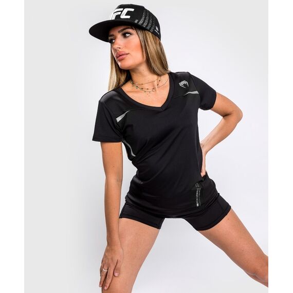 Venum Tempest 2.0 Women Dry tech T-shirt Black/Grey - XS, Size: XS, Colour: Schwarz, 5 image