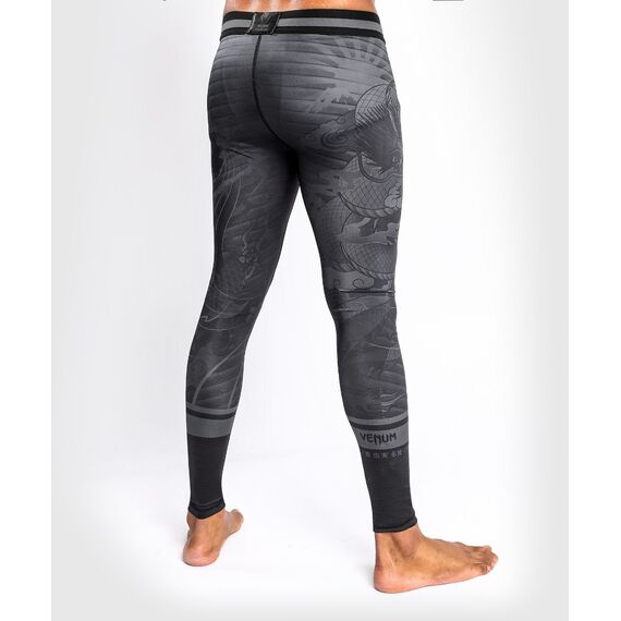 Venum YKZ21 Compression Tights – Black/Black, Size: S, Colour: Schwarz, 4 image