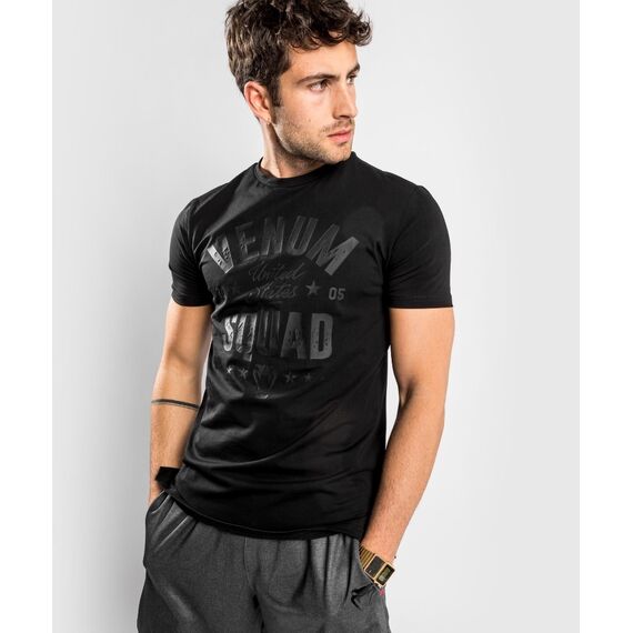 Venum Squad T-Shirt, Size: S, Colour: Schwarz