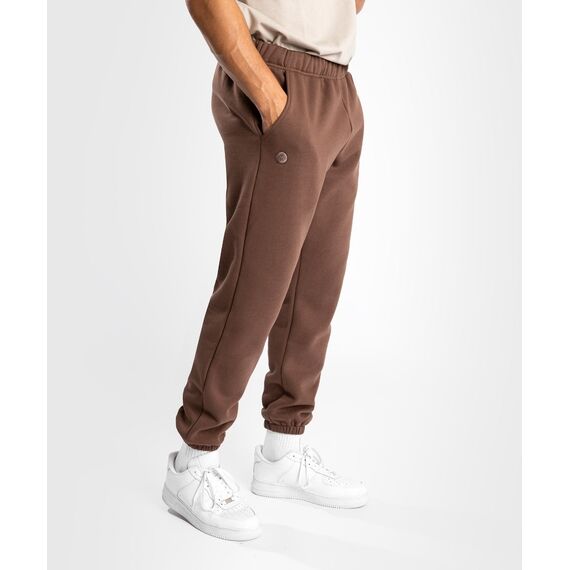 Pantalon de jogging Vortex Coupe surdimensionnée, Taille: M, Couleur: Marron, 6 image