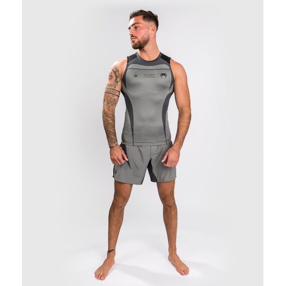 Venum Stone Rashguard Sleeveless - Mineral Green - XL, Size: XL, Colour: Grey, 2 image