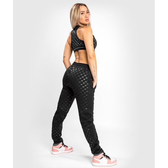 Venum Monogram Joggers - For Women - Black/Pink Gold - M, Size: M, Colour: Schwarz, 3 image