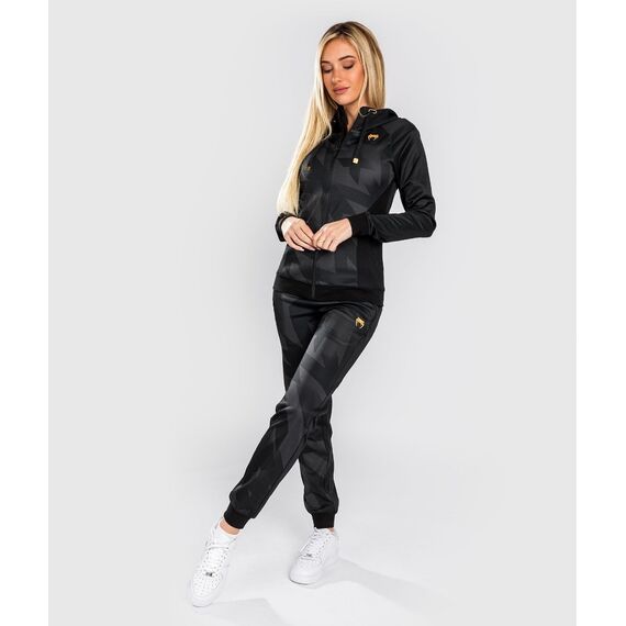 Venum Razor Hoodie - For Women - Black/Gold - M, Size: M, Colour: Schwarz, 3 image