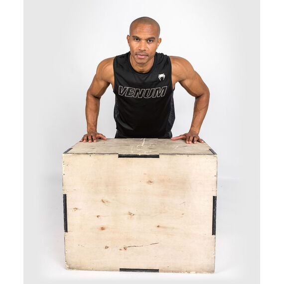 Venum Classic Evo Dry Tech Tank Top - Black/White - L, Size: L, Colour: Schwarz, 3 image