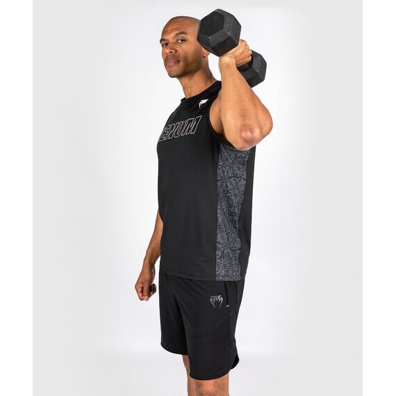 Venum Classic Evo Dry Tech Tank Top - Black/White - L, Size: L, Colour: Schwarz, 5 image