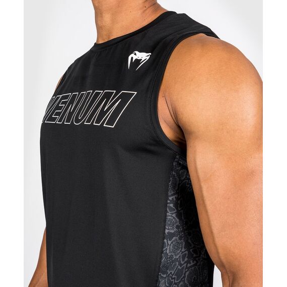 Venum Classic Evo Dry Tech Tank Top - Black/White - L, Size: L, Colour: Schwarz, 6 image