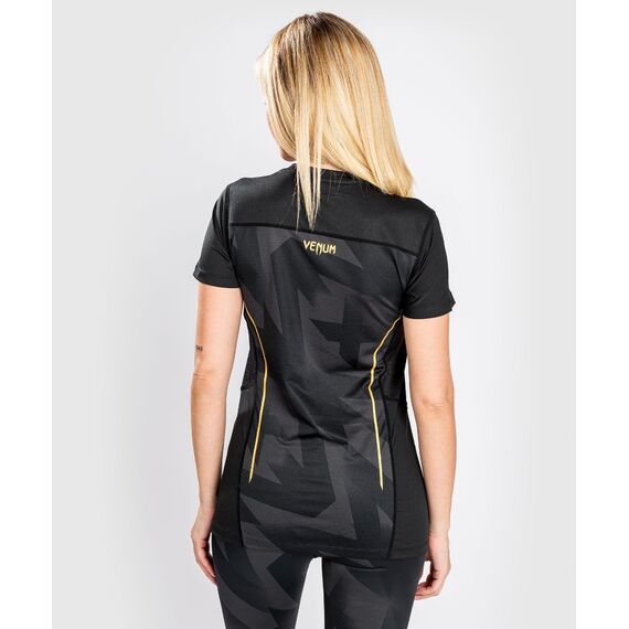 Venum Razor Dry Tech T-Shirt - Black/Gold - L, Size: L, Colour: Schwarz, 3 image