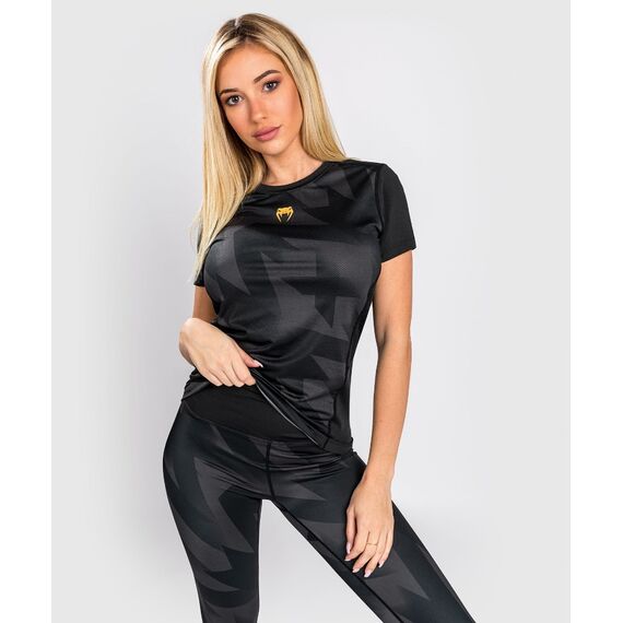 Venum Razor Dry Tech T-Shirt - Black/Gold - L, Size: L, Colour: Schwarz, 4 image