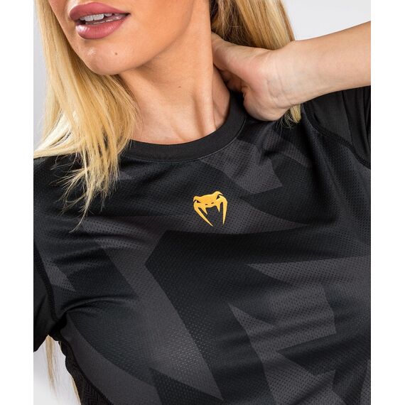 Venum Razor Dry Tech T-Shirt - Black/Gold - L, Size: L, Colour: Schwarz, 6 image