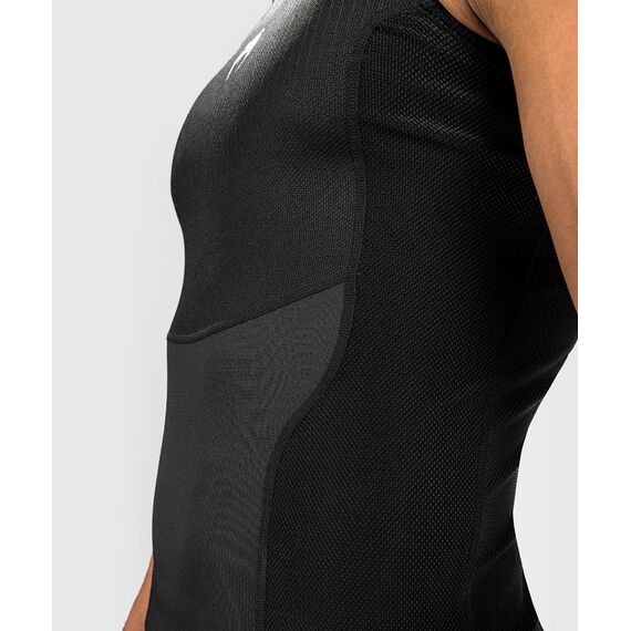 Venum Rashguard Sleevless Biomecha - Black/Grey - L, Taglia: L, Colore: Nero, 6 image