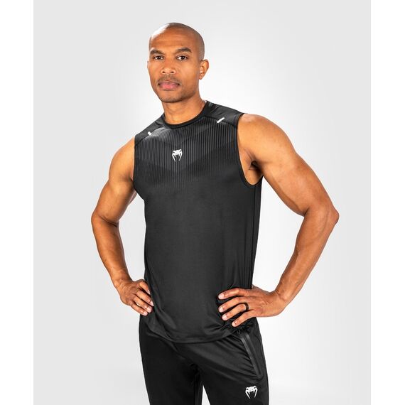 Venum Biomecha Dry Tech Tank Top - Black/Grey - M, Taglia: M, Colore: Nero, 3 image