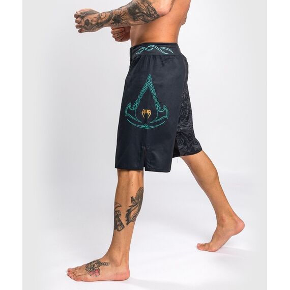 Venum Assassin's Creed Reloaded Fightshort - Black - S, Size: S, Colour: Schwarz, 3 image