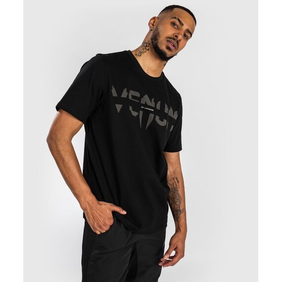T-shirt Venum On Mission, Bekleidungsgrösse: S, Farbe: Schwarz