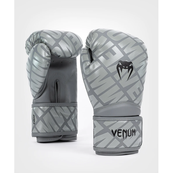 Venum Contender 1.5 XT Boxing Gloves - Grey/Black, Colour: Grey, OZ: 10oz, 3 image
