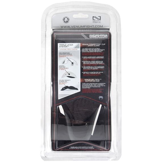 Venum Competitor Groinguard & Support - Silver Series, Colour: Schwarz, Size: L, 7 image