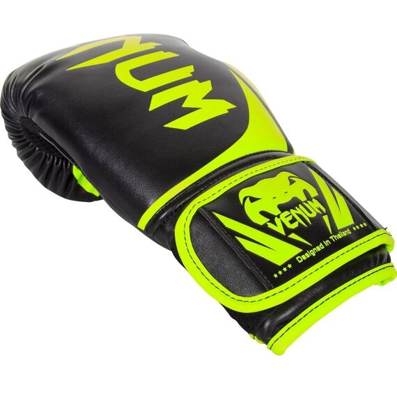 Venum Challenger 2.0 Boxing Gloves-N yellow-Black, Colour: Schwarz, OZ: 8oz, 3 image