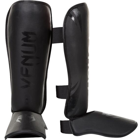 Protège-tibias Challenger, Couleur: Noir, Taille ne pas utiliser: XL